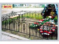 Кованые оградки, столики, лавочки, кресты, - в Старом Осколе, от ЗДК