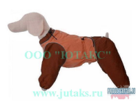 Комбинезон для собак утепленный байкой