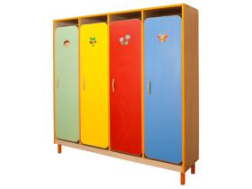 Детские шкафы гардеробные для детского сада