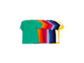 Спортивные детские футболки цветные