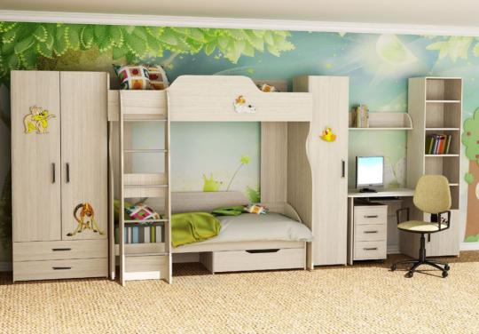Фото 3 Мебельные комплекты для детской комнаты, г.Краснодар 2017
