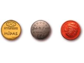 Шоколадные монеты, медали