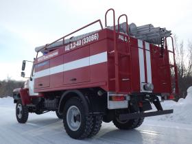 Автоцистерна пожарная АЦ-3.2 на базе ГАЗ 33086