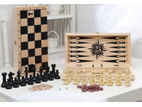 Игра 3 в 1 (нарды, шахматы, шашки)