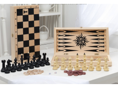 Фото 1 Игра 3 в 1 (нарды, шахматы, шашки), г.Савино 2017