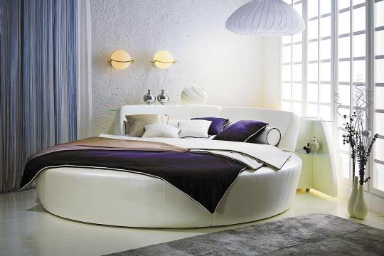 Круглые кровати: цены, купить кровать круглой формы в магазине МебельОК