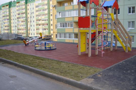 Фото 2 Резиновая плитка для детской площадки, г.Волгоград 2017