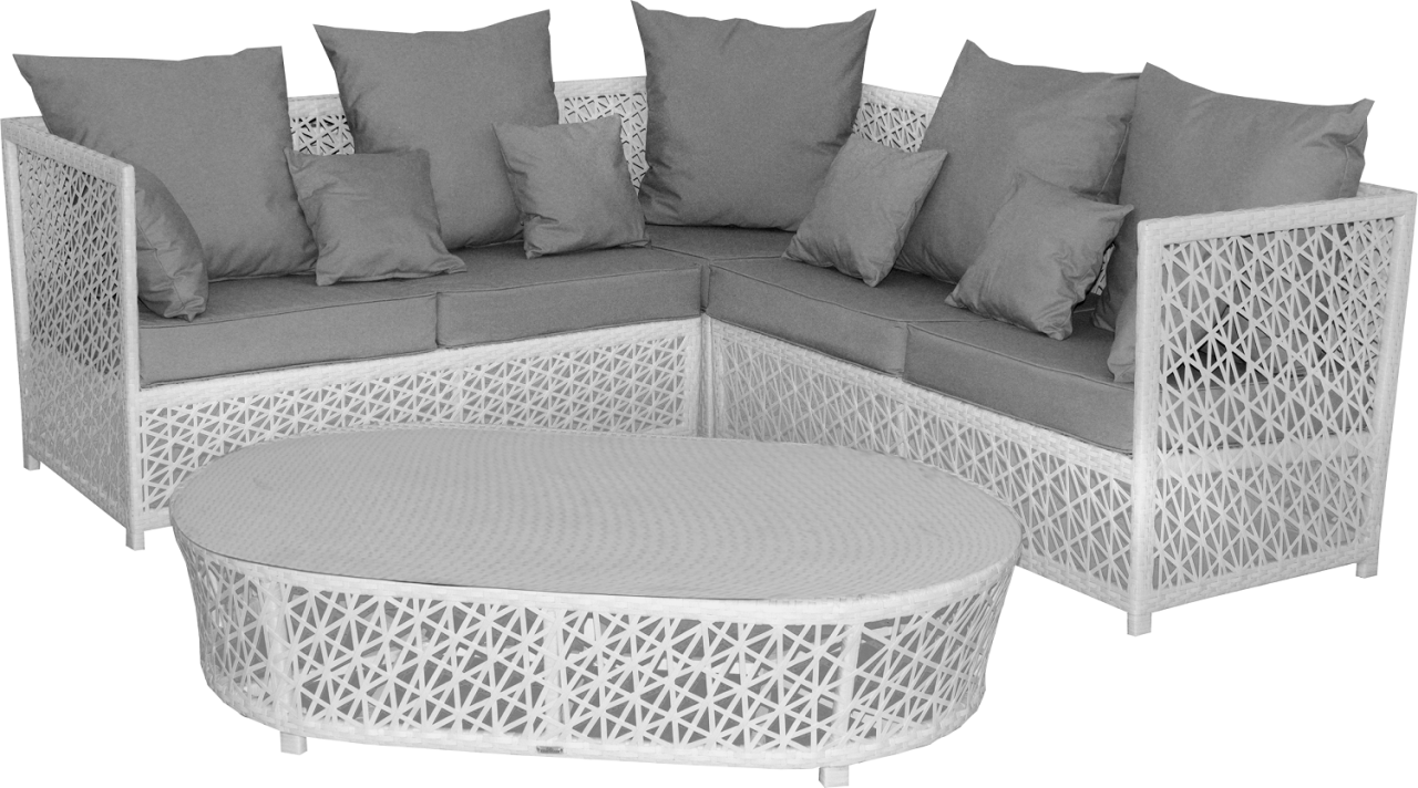 Комплект мебели с диваном AFM-4018a Beige