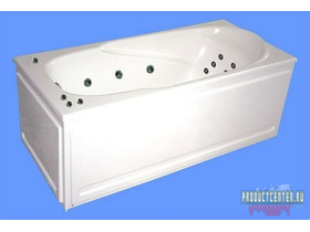 Гелькоутная, акриловая ванна CleanLine Кассандра I 170*80