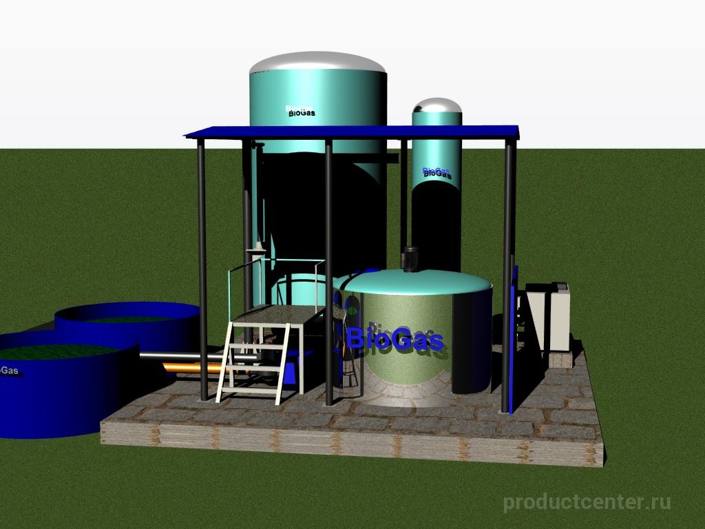 Установки для получения биогаза