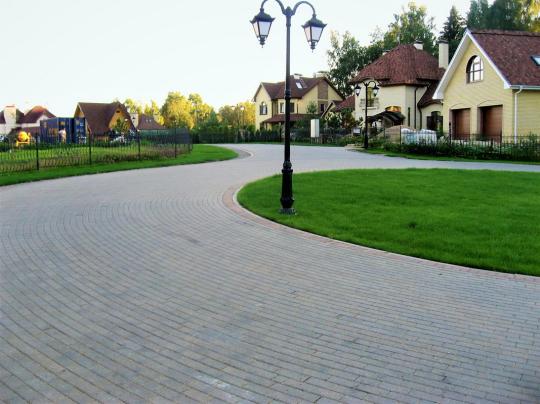 Плитка тротуарная брусчатка хММ 50ММ серый бетон, - Изделия из цемента, бетона