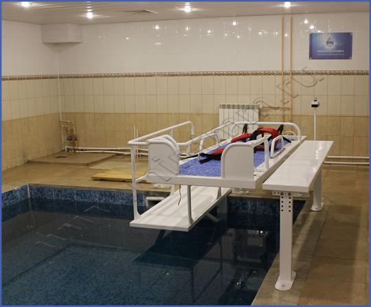 Фото 2 Комплекс изделий для проведения вертикального подводного вытяжение позвоночника в бассейне КИВ ПВП - «ТММ«, г.Бийск 2017