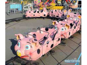Детский поезд "Свинки"