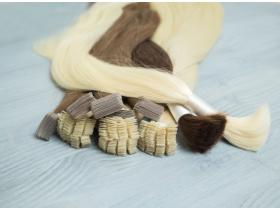 Славянские волосы для наращивания на капсулах, лентах и в срезах