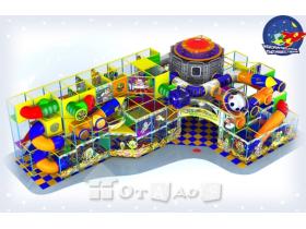 Детский игровой лабиринт в тематике «Космос»