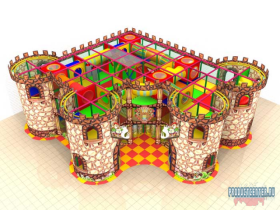 Детский игровой лабиринт «Рыцарский замок»