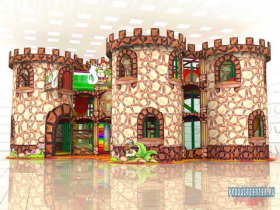 Детский игровой лабиринт «Рыцарский замок»