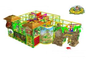 Детский игровой лабиринт в темитике «Джунгли»
