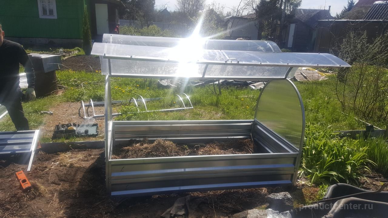 Парник оцинкованный «Огурец» от производителя «Новоладожский завод ...