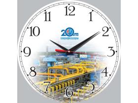 Часы с логотипом предприятия