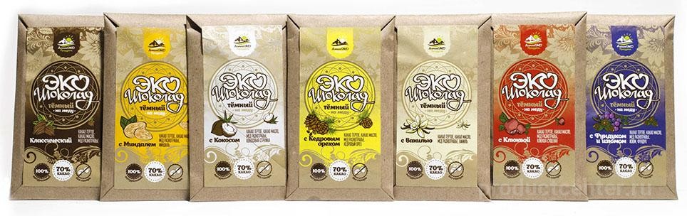 Эко шоколад натуральный от производителя Компания «Алтай Эко Продукт ...