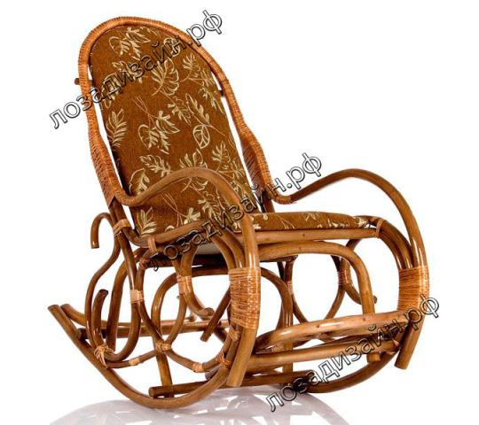 Кресла-качалки из ротанга и лозы