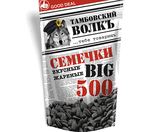 Фото 5 Семечки «Тамбовский волк» БиоПак, 500 г 2018