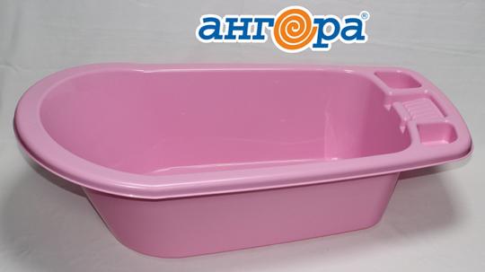 Фото 2 Ванночка детская розовая (Ангора), г.Копейск 2018