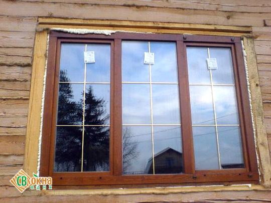 Фото 7 Деревянные окна со стеклопакетами Эконом 2018
