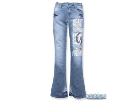 Модные джинсы клеш, модель 72038