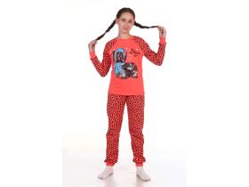 Трикотажные пижамы для девочек-подростков
