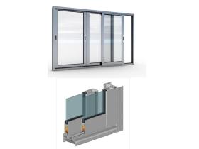 Алюминиевые раздвижные окна для балконов и лоджий