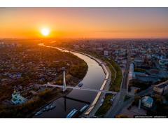 Тюмень с высоты: первый русский город Сибири Тюмень с высоты: первый русский город Сибири