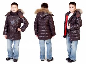 Куртка пуховик для мальчика «Аляска»