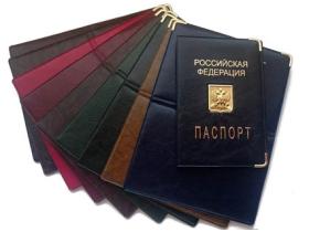 Обложка для паспорта ГЕРБ винилискожа