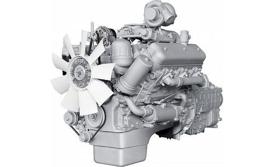 Фото 3 Семейство тяжелых двигателей ЯМЗ V6 2019