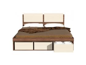 Кровати с выдвижными ящиками от «OKMebell»
