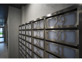 Блоки нержавеющих секционных почтовых ящиков