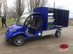 Электромобиль 5Е-TIGARBO от ростовской компании «КОМЗ-Экспорт» Электромобиль 5Е-TIGARBO от ростовской компании «КОМЗ-Экспорт»