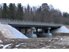 В Костромской области построен новый железобетонный мост В Костромской области построен новый железобетонный мост