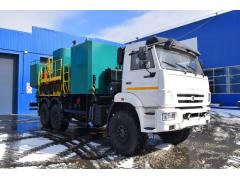 Уральский завод спецтехники представил цементно-смесительную установку на шасси Камаз Уральский завод спецтехники представил цементно-смесительную установку на шасси Камаз