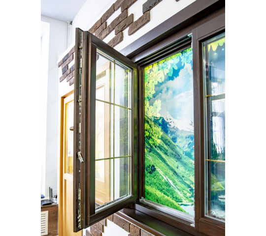 Фото 2 Деревянное окно из сосны со стеклопакетом от производителя 2019