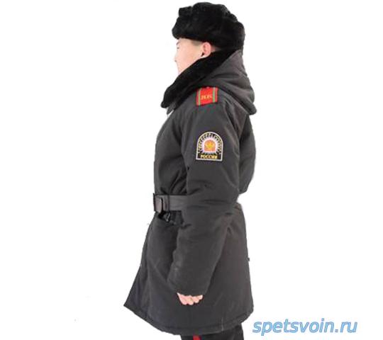 Фото 4 Кадетский бушлат куртка зимняя с меховым воротник, г.Челябинск 2019