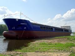 В Навашино спущен на воду четвёртый сухогруз проекта RSD32M В Навашино спущен на воду четвёртый сухогруз проекта RSD32M