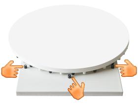 Поворотный стол для предметной 3D фотосъёмки 60 см