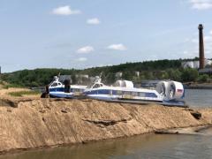В Хабаровский край доставлены два новых СВП компании «Ховеркрафт» В Хабаровский край доставлены два новых СВП компании «Ховеркрафт»