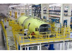 Сборка фюзеляжа двенадцатого МС-21 Сборка фюзеляжа двенадцатого МС-21