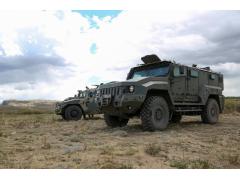 Защищенный автомобиль К-53949 «Тайфун» на войсковых испытаниях в Туве Защищенный автомобиль К-53949 «Тайфун» на войсковых испытаниях в Туве