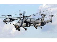 ВКС России получили два новейших боевых вертолёта Ми-28НМ ВКС России получили два новейших боевых вертолёта Ми-28НМ