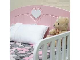Кровать подростковая Феалта-baby Мечта Розовая